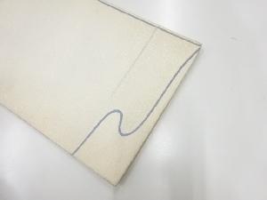アンティーク　流水に紗綾形模様織出し袋帯（材料）